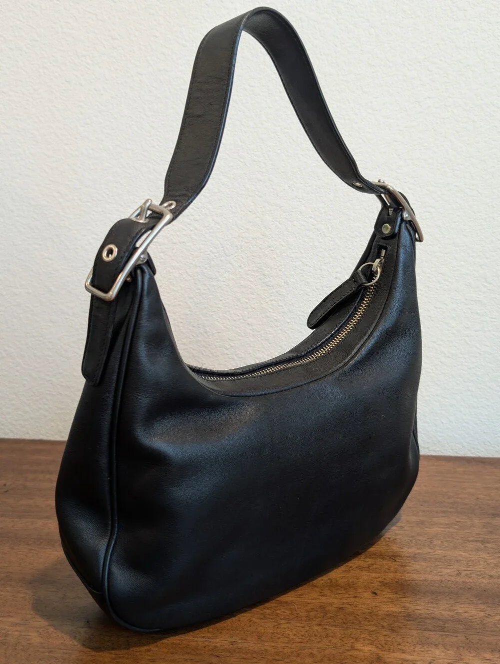 Vintage Coach 9342 Legacy West Zoe Black Hobo Shoulder Bag